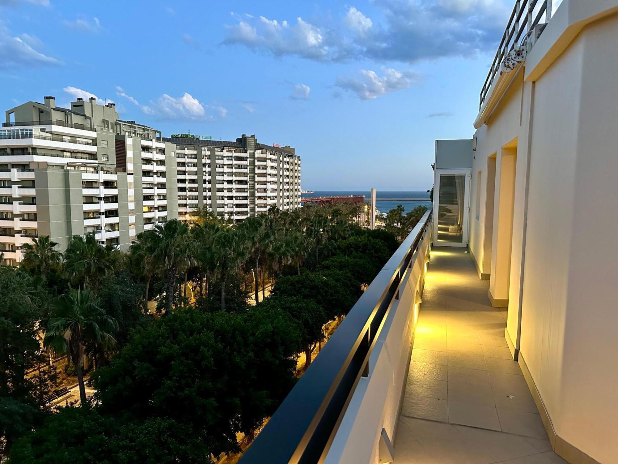The Penthouse Lägenhet Almería Exteriör bild